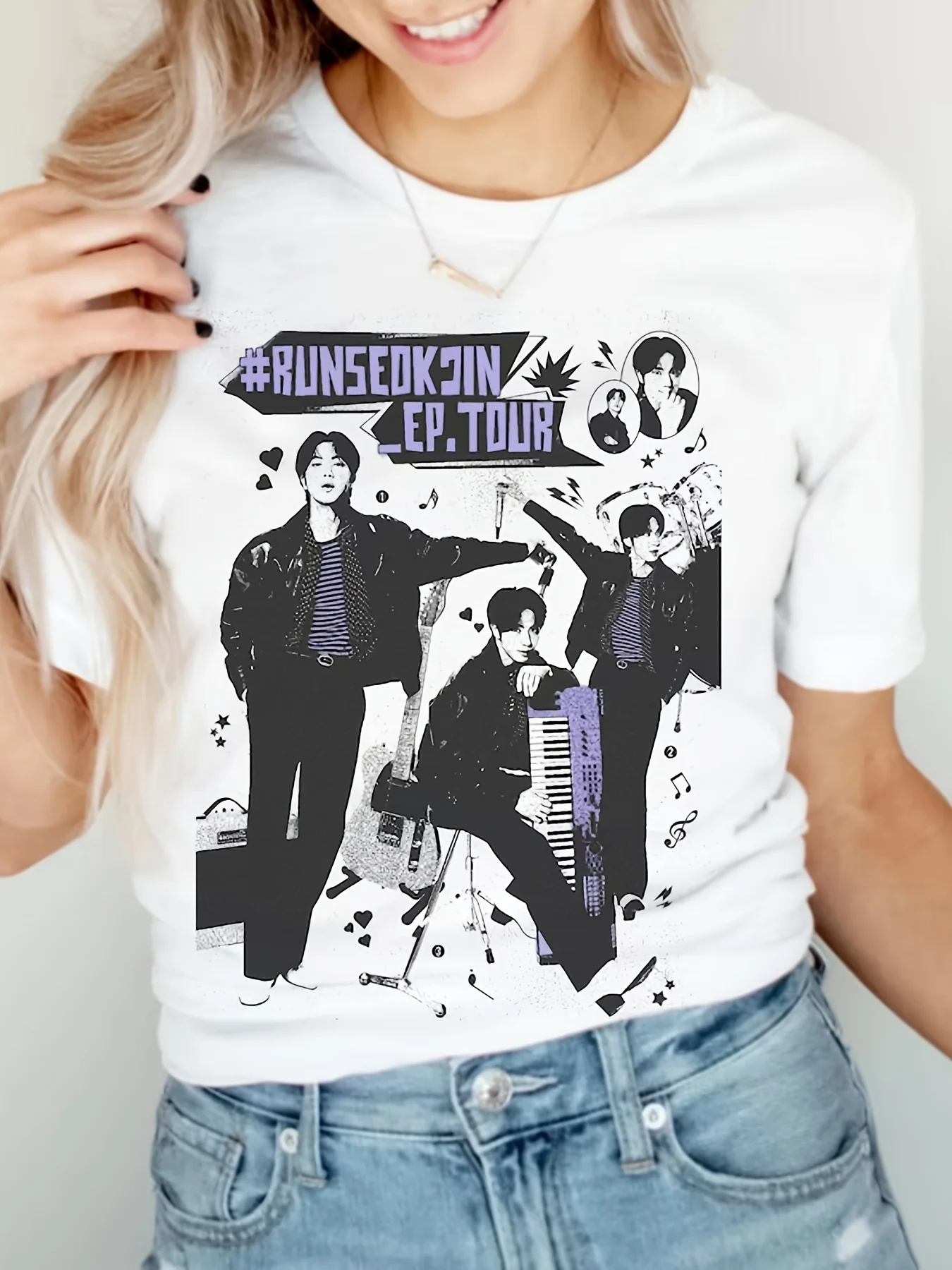 JIN RUNSEOKJIN TOUR コンサート T シャツ RUNSEOKJIN TOUR