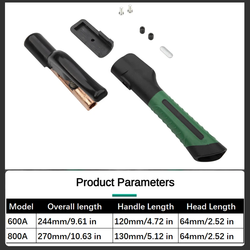 Magnetic Welding Holders Welding Accessories Clamp Welding Electrode Clamp 600A Anti-scald Pure Copper Welding Pliers For Welder Welding Equipment Accessories Electrode Holder Welder Tools