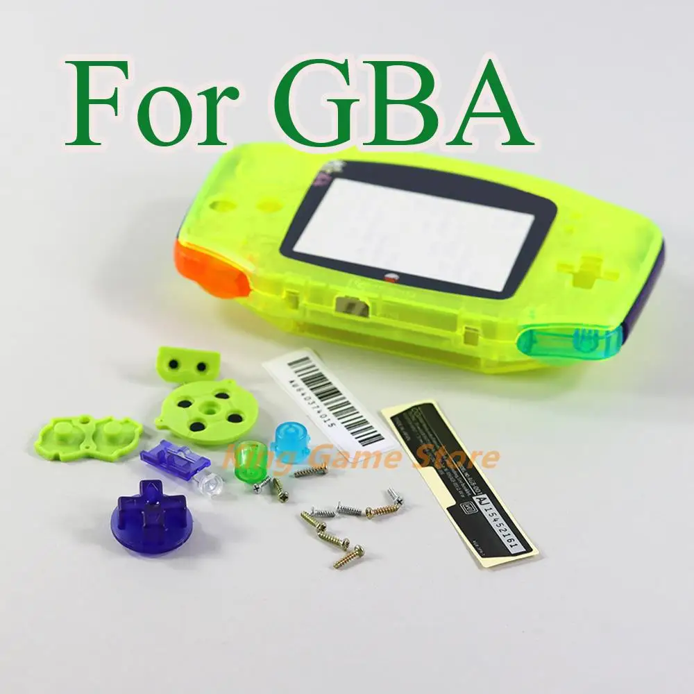 1Set Per Game Boy Advance Console Dreamy Set Completo Custodia Shell Cover Case Per Gba Shell Host Con Pulsanti In Gomma Conduttiva