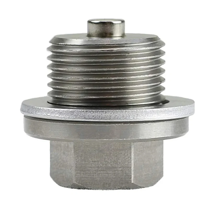 M20X1.5 Stainless Steel Engine Magnetic Oil Drain Plug with Neodymium Magnet Part Number DP008