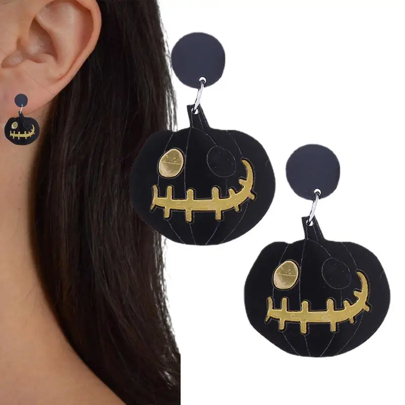 

Earrings For Halloween Dangle Drop Earrings With Halloween Design Elegant Halloween Earrings Gift For Girls Daughters Wives