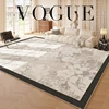 Artistic French Carpets Comfortable Easy Care Bedroom Rugs Luxurious Huge Customizable Living Room Carpet Creative Rug Alfombra 1