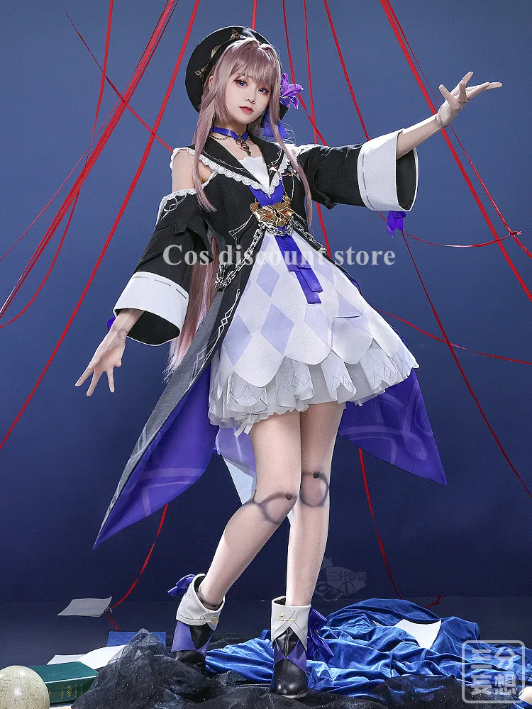 

Game Honkai Impact 3rd Doujin Herta Cosplay Costume Women Girls Cos Dress Clothes Comic-con Party Suit High Quality New Pre-sale