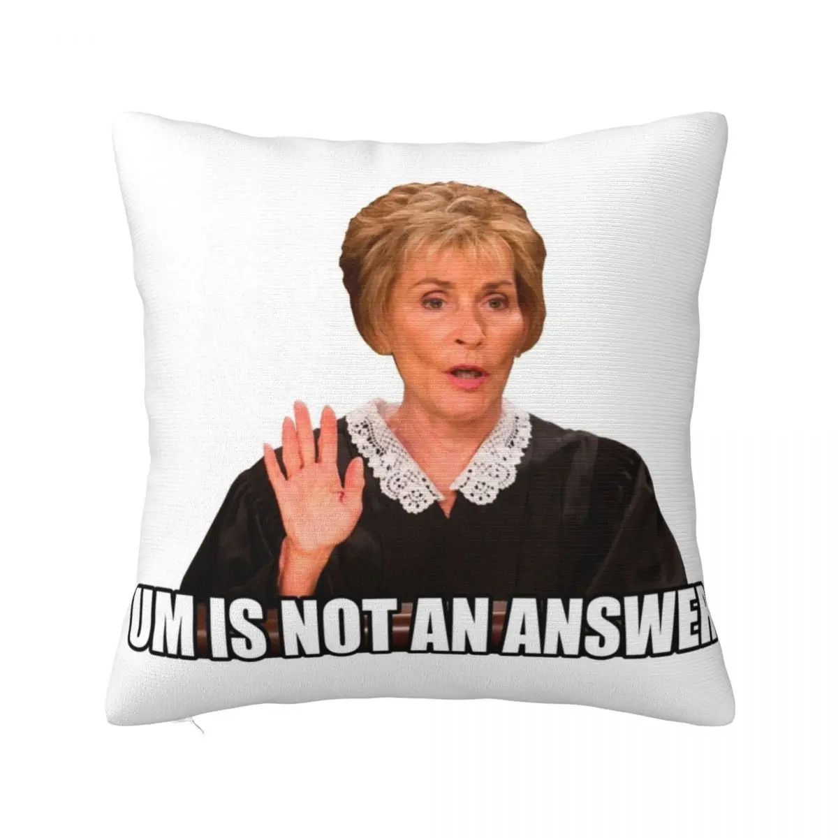 

Um is not an answer Throw Pillow pillow cover christmas luxury decor Cushions For Children