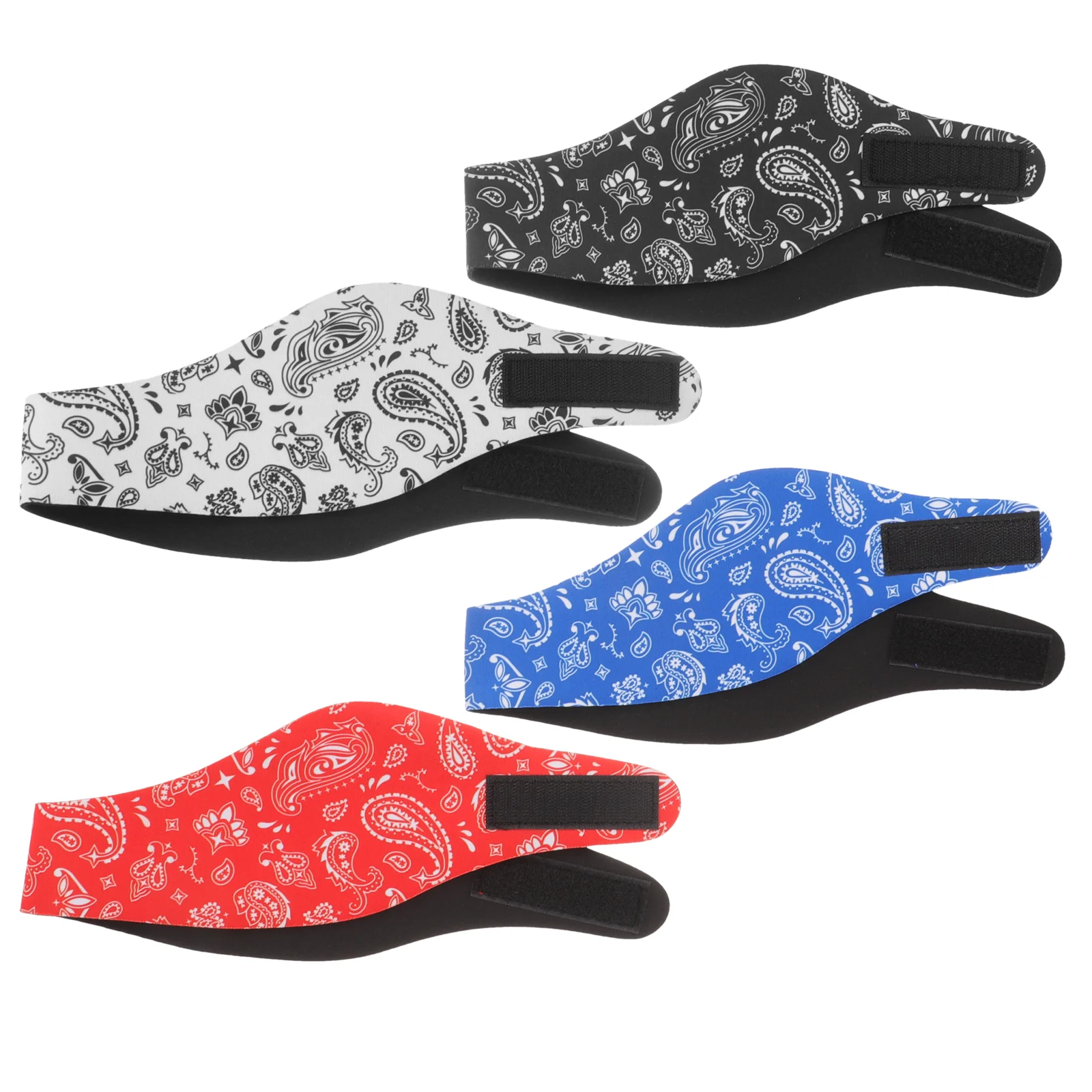 4 Pcs Headband Ear Plugs Elastic Swim Yoga Headbands Shower Covers For Women Fitness Child