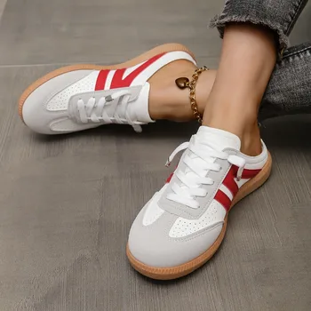 Women's Lightweight Soft Bottom Backless Slip-On Sandals 2025 New Arrivals Retro Flat Casual Shoes Slip-On Backless Mule Sandals 1