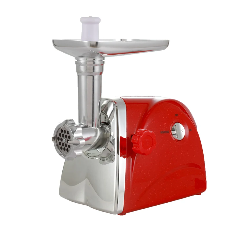 Winholder 3000W Multifunctional Electric Grinder Food Processors Meat Grinder Kitchen Sausage Maker Filler Mincer Stuffer Red 3