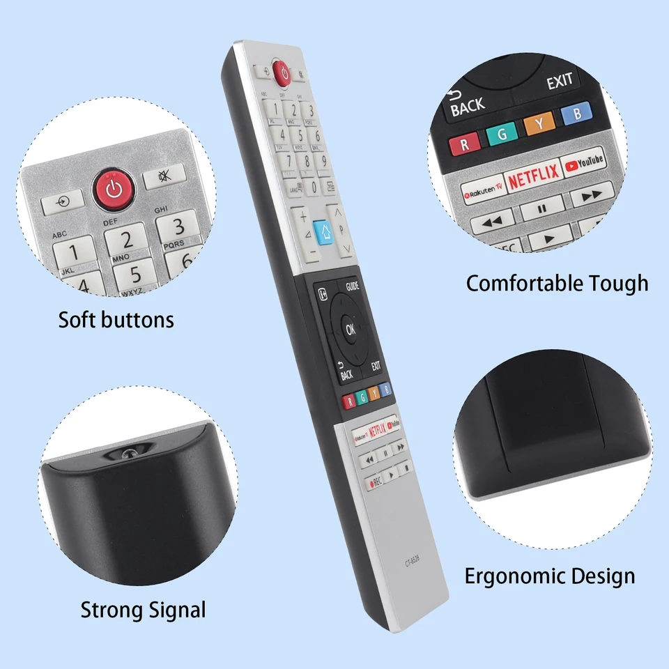 Telecomando originale per Toshiba REGZA CT-90420 CT-90420 32 tl838 32 rl900a 40 rl900a  44