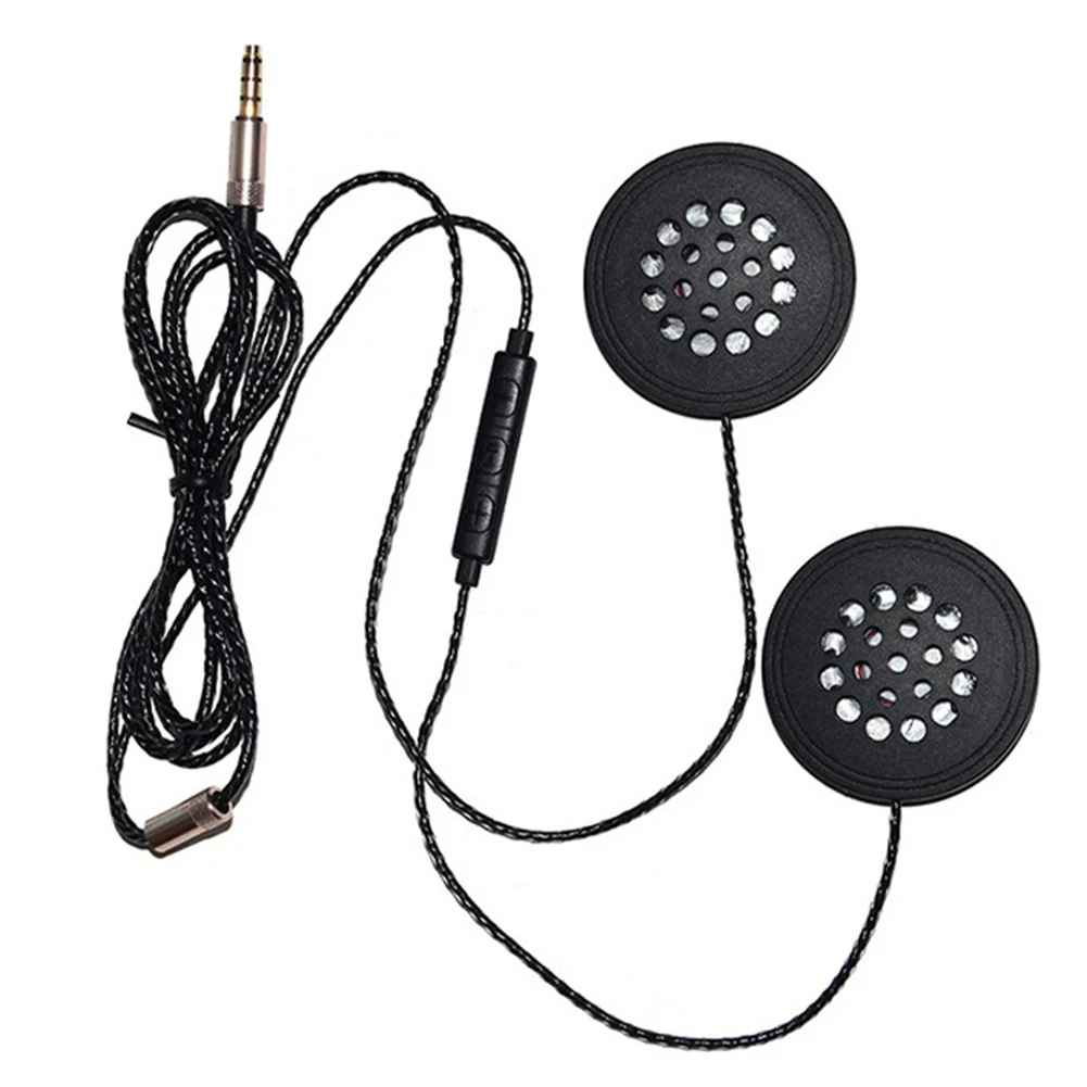 

Motorcycle Helmet Headset Ultra-thin Motorcycle Earphones Wired Speaker Headphone Handsfree Call Music Player