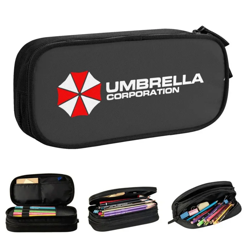 

Umbrella Corporation Corp пеналы для Хэллоуина Зомби пеналы для ручек для студентов большая сумка для хранения офиса