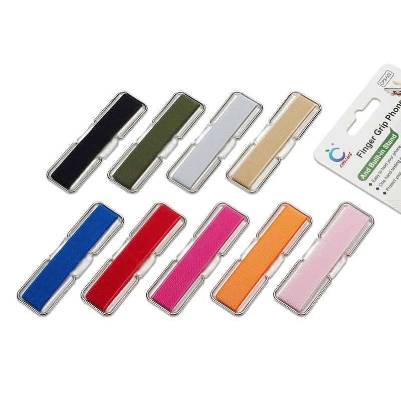 cell phone holder for car Dây Đeo Co Giãn Giá Đỡ Điện Thoại Kẹp Ngón Dây Đeo Điện Thoại Kẹp Giữ Điện Thoại Điện Thoại Chân Đế Chống Thả Băng smartphone stand