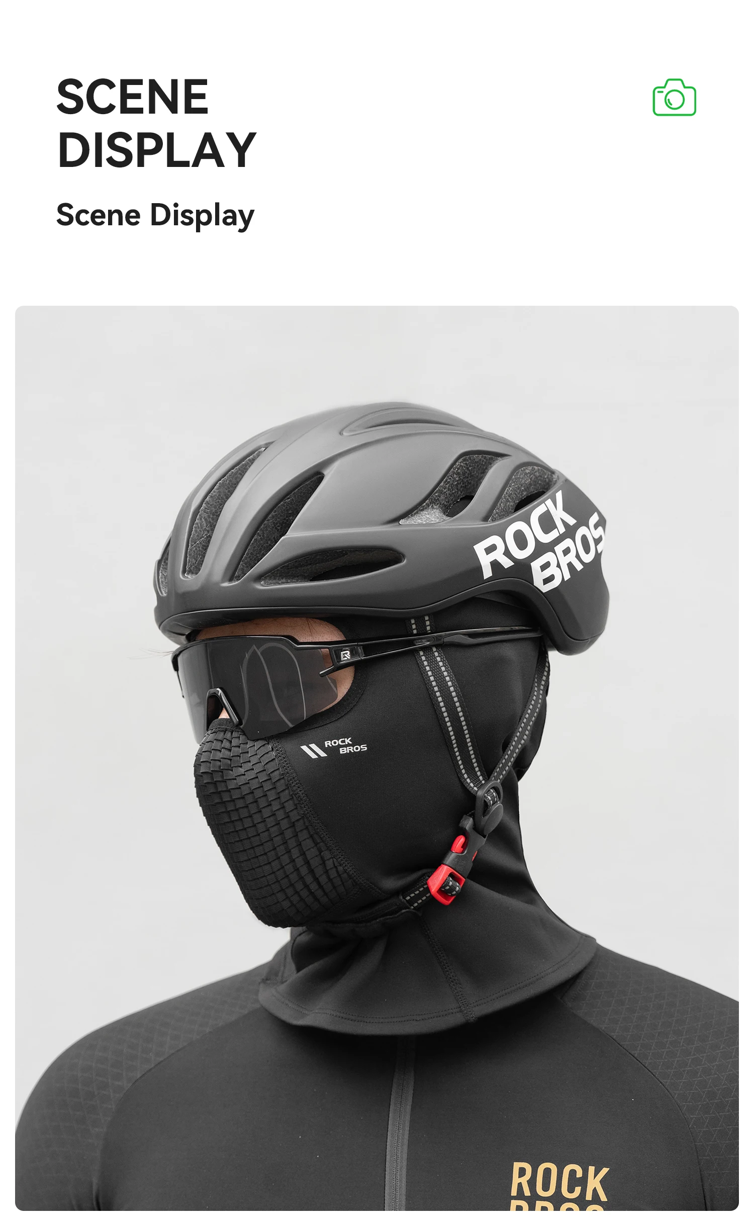 Outdoor weather protection mask
