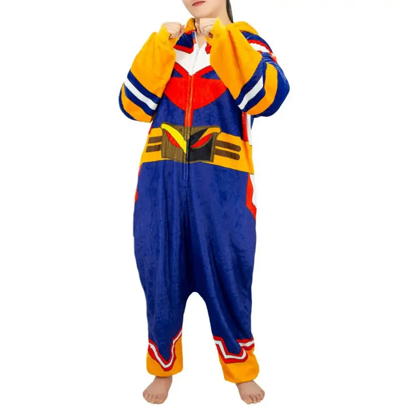 

Adult Onesie Cartoon My Hero Academy Pajamas Sleepwear Cosplay Costume