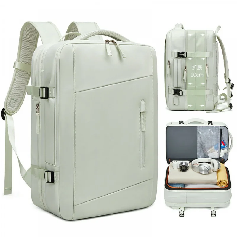 

Women's Adjustable Backpack Waterproof Dry Wet Separation Leisure Travel Bag Large Capacity Multi-Functional Men's Computer Back