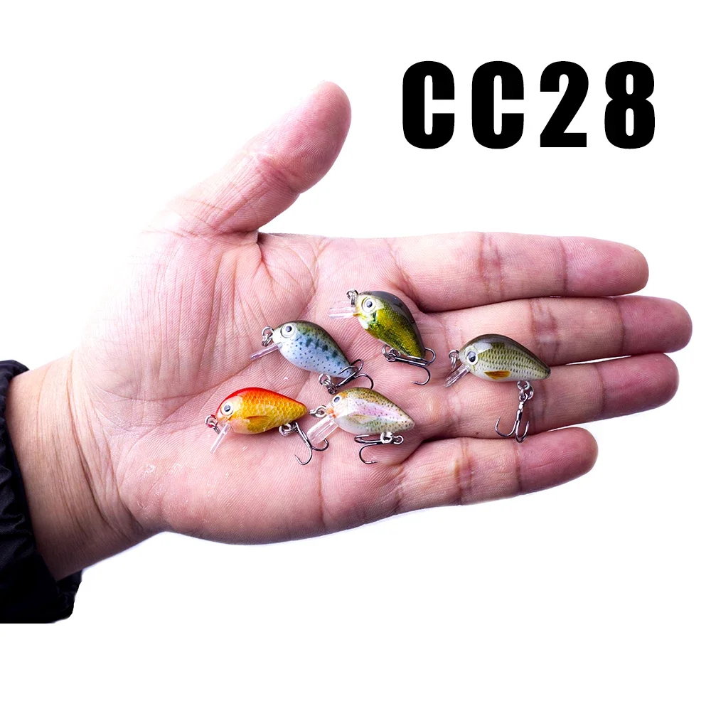 1.7/3.5G Mini Minnow Popper Small Bass Fishing Lures Floating Hard Plastic Baits  Wholesale Artificial Mini Crankbait Wobblers - AliExpress