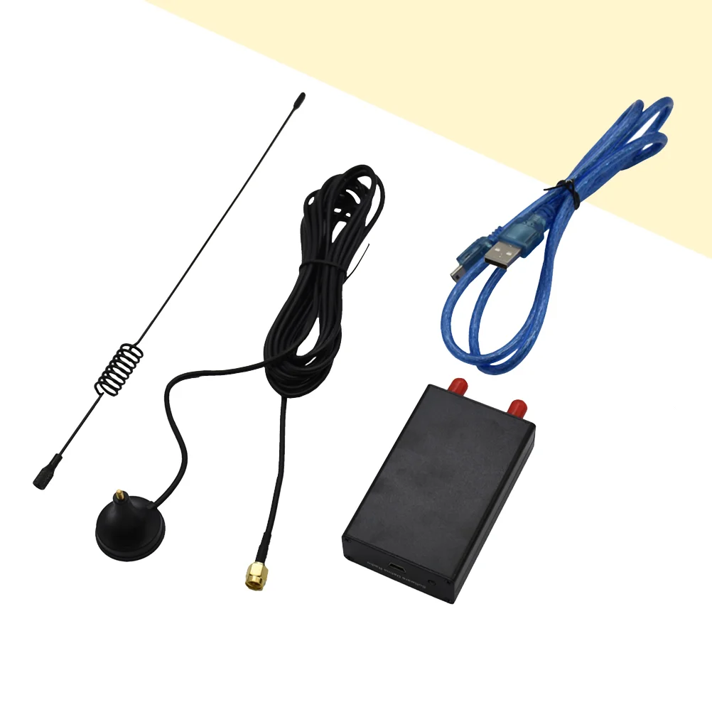 USB Dongle 100khz-17ghz Full Band UV HF-USB Tuner Receiver/ R820t+8232 Ham Radio-receiver antenna set