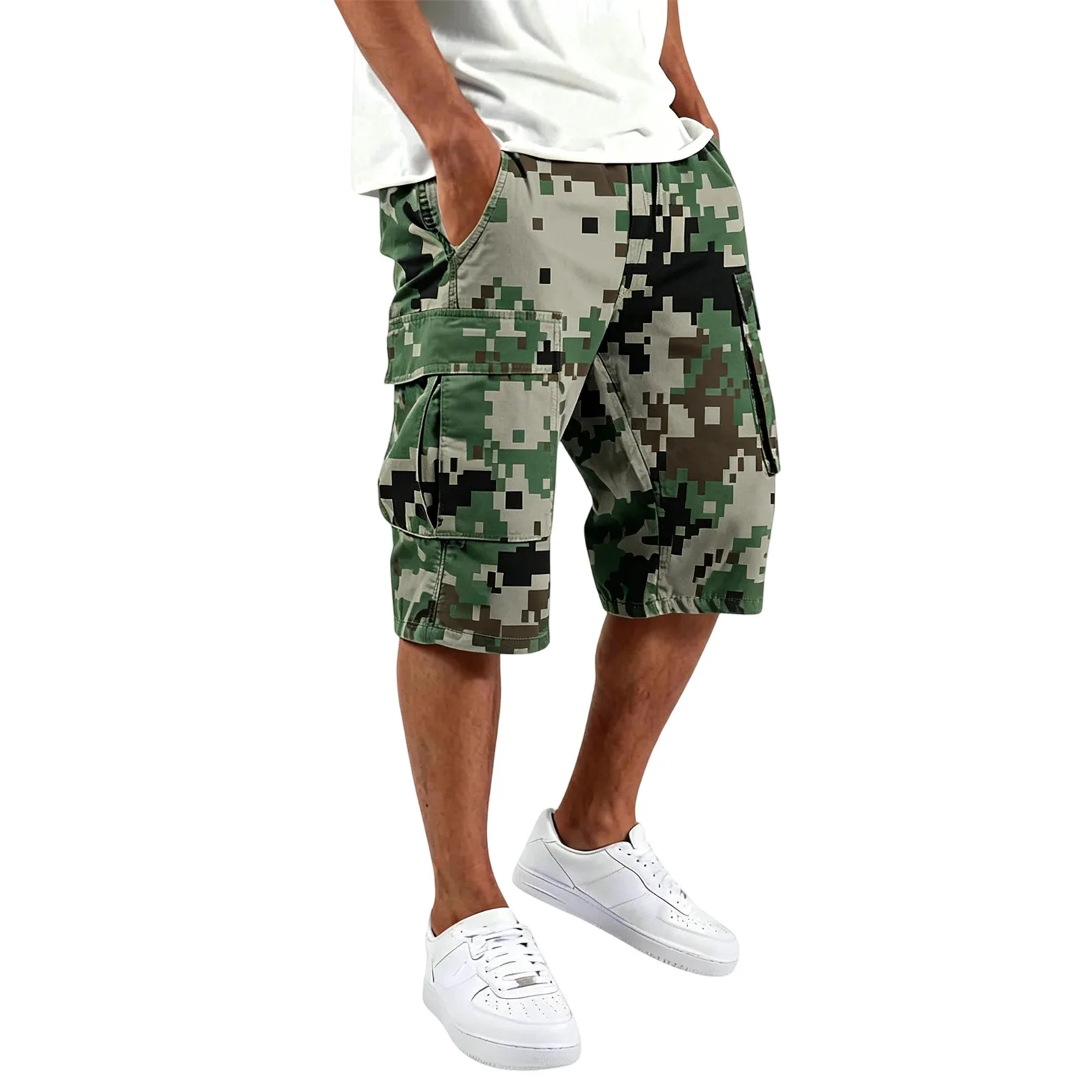 Men's camouflagecasual and comfortable shorts - Image 6