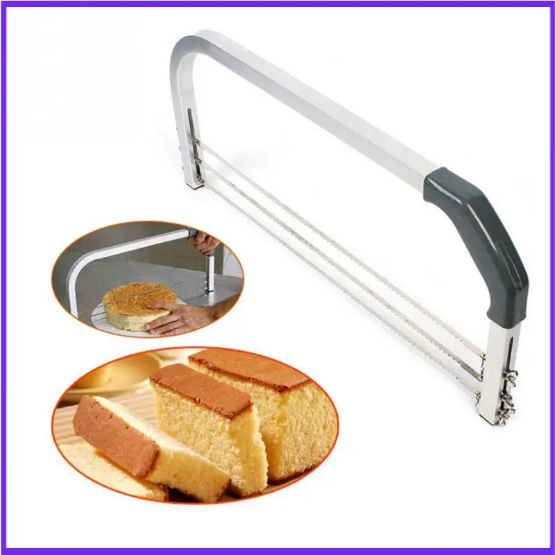 2 PCS Adjustable 5 Layers Cake Leveler Slicer DIY Cake Bread Leveler Slicer Baking  Gadget Tools Esg14398 - China Cake Slicer Tool and Cake Leveler price