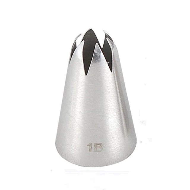 Bcmjhwt Nagy Jegesedéscsövek Fúvókák Torta Sütés Sütő Cupcake Csővezeték Fúvóka Rozsdamentes Acél Tészta Tippek #1B - Image 5