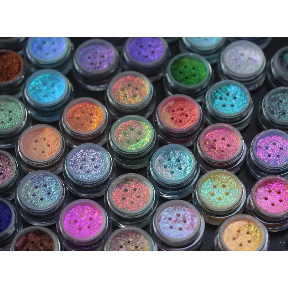 MultiChrome Shifting Pigments Chameleon Eyeshadow Powder Infinite Laser Pigment Cosmetic Safe for Face Makeup Nail Art Painting color shift pigment powder