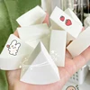 30Pcs Triangle Makeup Sponge Fan Shaped Puff Liquid Foundation Powder Wet and Dry Sponge Makeup Smearing Applicator Beauty Tools 3