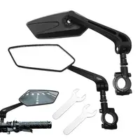 Scooter Mirrors Adjustable Road Bike Cycling Rear View Mirrors Motorcycle Accessory For Mtb Scooter Atv Bike Bicycle Folding Bic 1