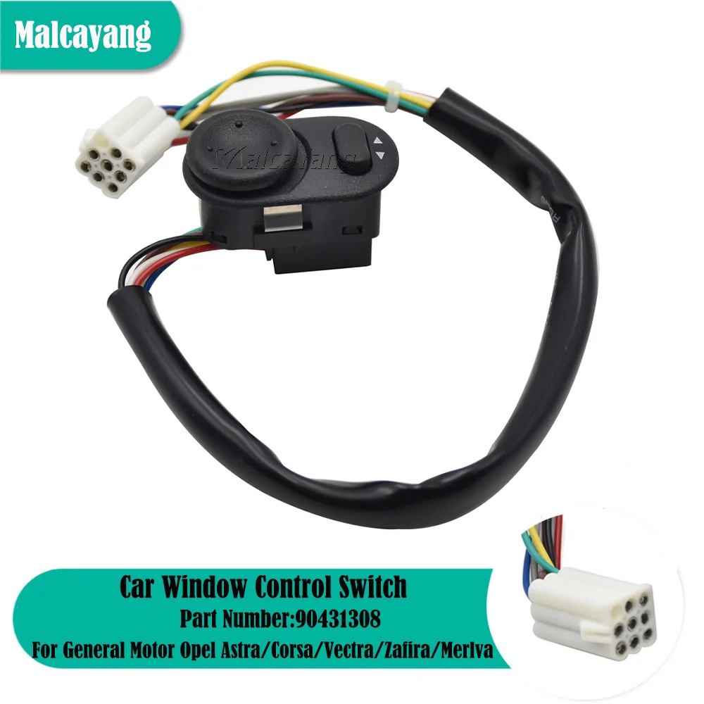 

Для общего двигателя Astra/Corsa/Vectra/Zafira автомобильные аксессуары 9030841 90431308 кнопки переключателя регулятора управления зеркалом заднего вида