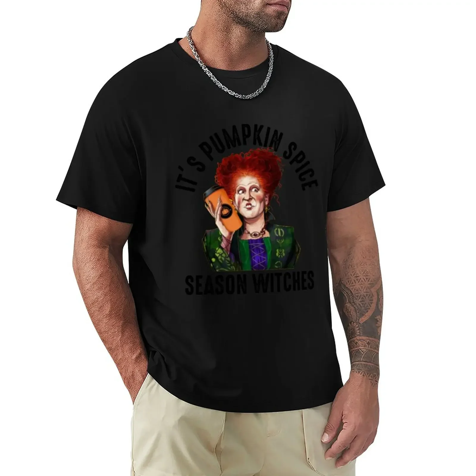 

Winifred Sanderson It’s Pumpkin Spice Season Witches T-Shirt aesthetic clothes plain boys whites men workout shirt