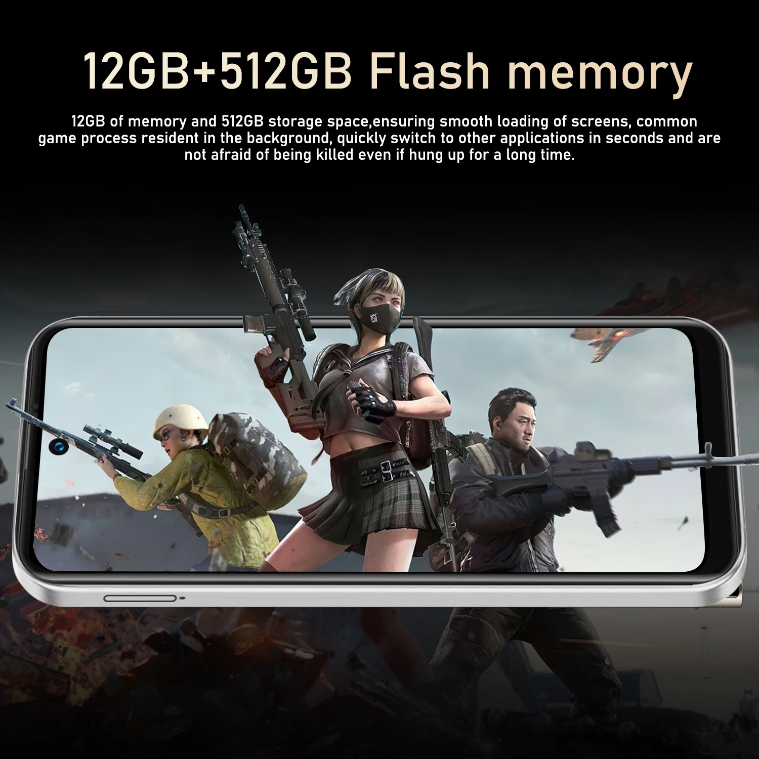 FUFFI A16 Pro Smartphone Cellphones Android 12 6.56 inch Screen,12+512GB,24+48MP,Mobile phone,5300mAh Google Play Store,Phone 5