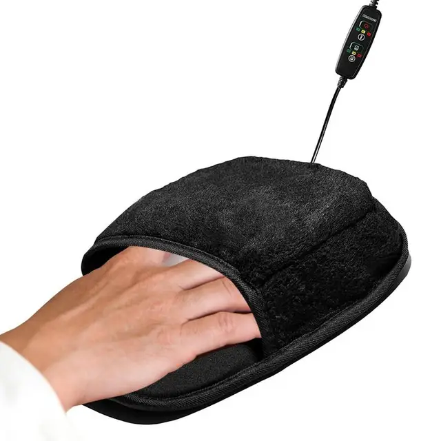 Fűtött Egérpad Kényelmes Usb Számítógépes Egér Pad Kézmelegítő Férfiak És Nők Számára