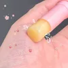 1PC Natural Peach Lip Balm Long-lasting Moisturizing Lipstick Temperature Change Color Lipstick Anti-drying Hydration Lip Care 3