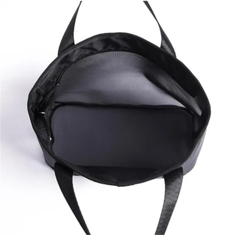 2pcs/set Chic Large Capacity Mesh Wash Bag Portable Travel Cosmetics Storage Bag Outdoor Beach Bath Tote Bag with Clutches Pouch