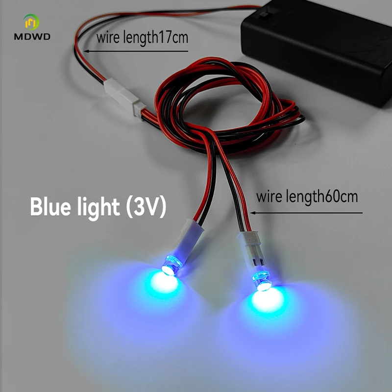 60cm LED 비즈 미니어처 야간 조명 전구 재료 창의적인 모델 인형집 조명 장면 레이아웃 디오라마 키트
