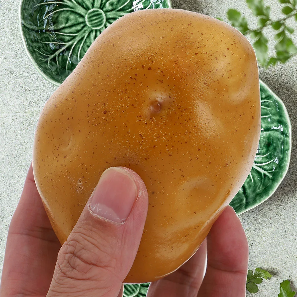 

Simulated Potato Foam Potato Model Vegetable Model Lifelike Vegetable Model Artificial Potato Home Decoration