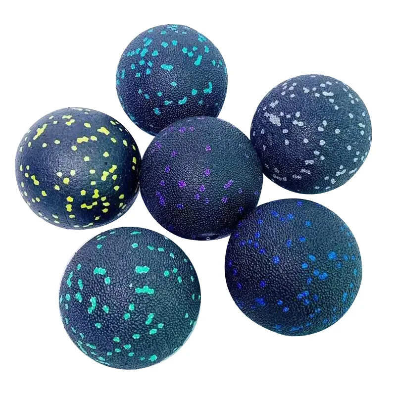 EPP 8cm Peanut Balls Body Massage Fascia Ball High Density Muscle Relaxation Lacrosse Fitness Yoga Myofascia Ball Relieve Pain massage ball yoga ball fascia ball