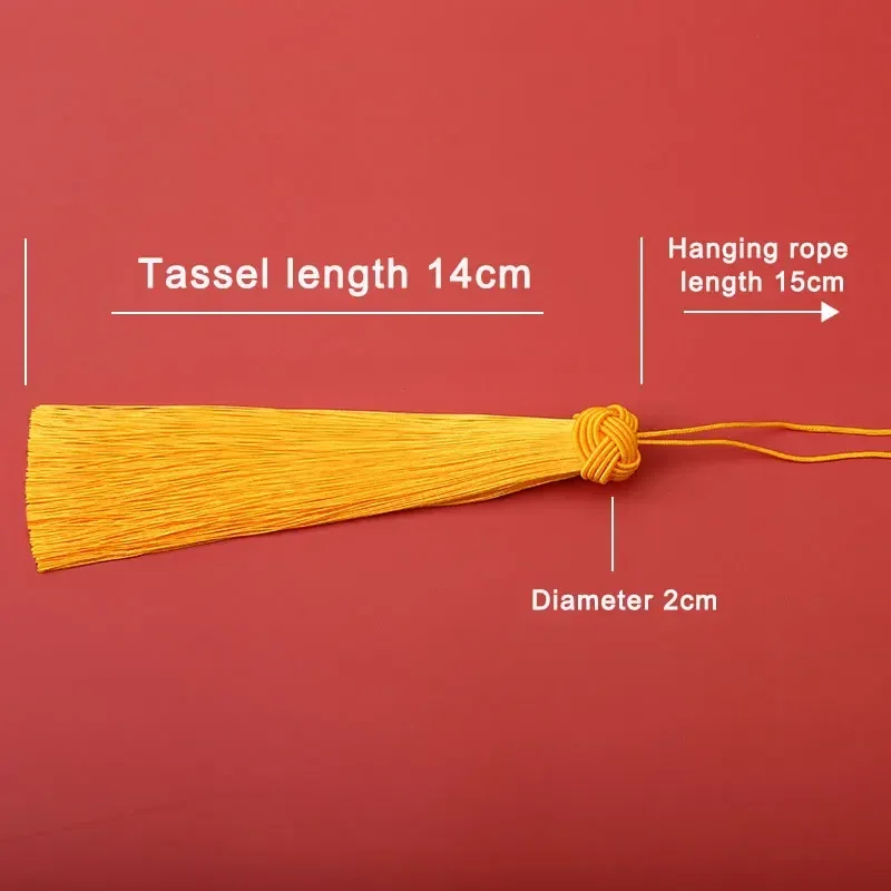 2-10Pcs 파인애플 모자와 14cm Tassels DIY 공예 보석 만들기위한 루프와 부드러운 술 수제 치실 책갈피 Tassels