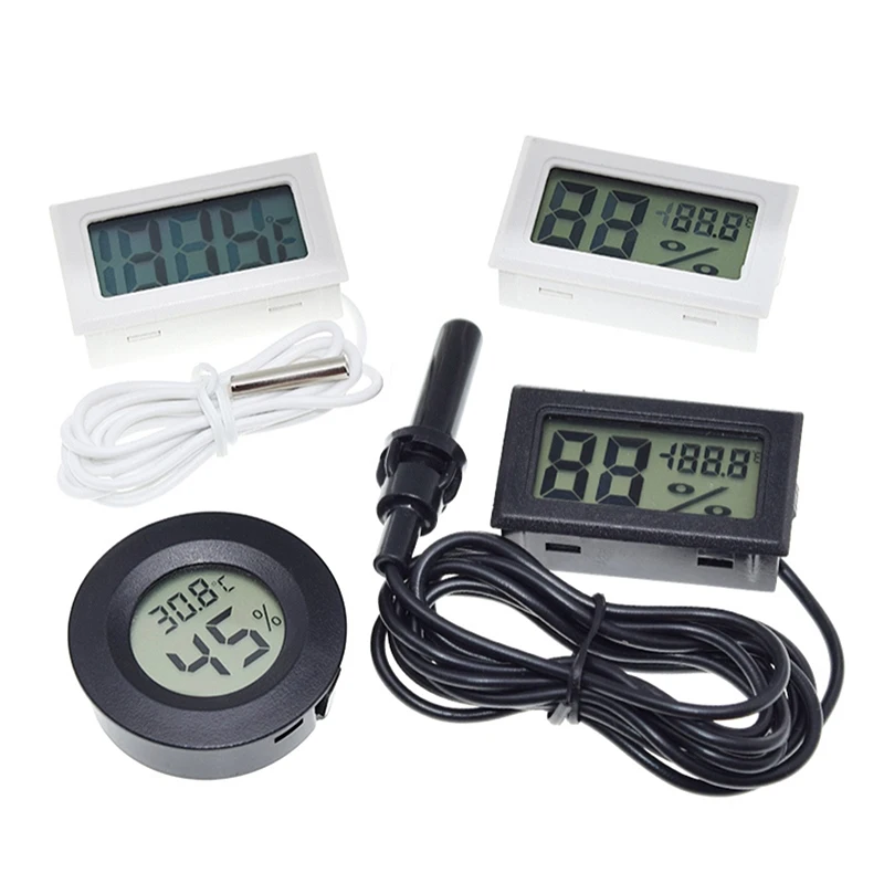 Mini LCD digital thermometer used for freezer temperature - 50-110℃ thumbnail 7