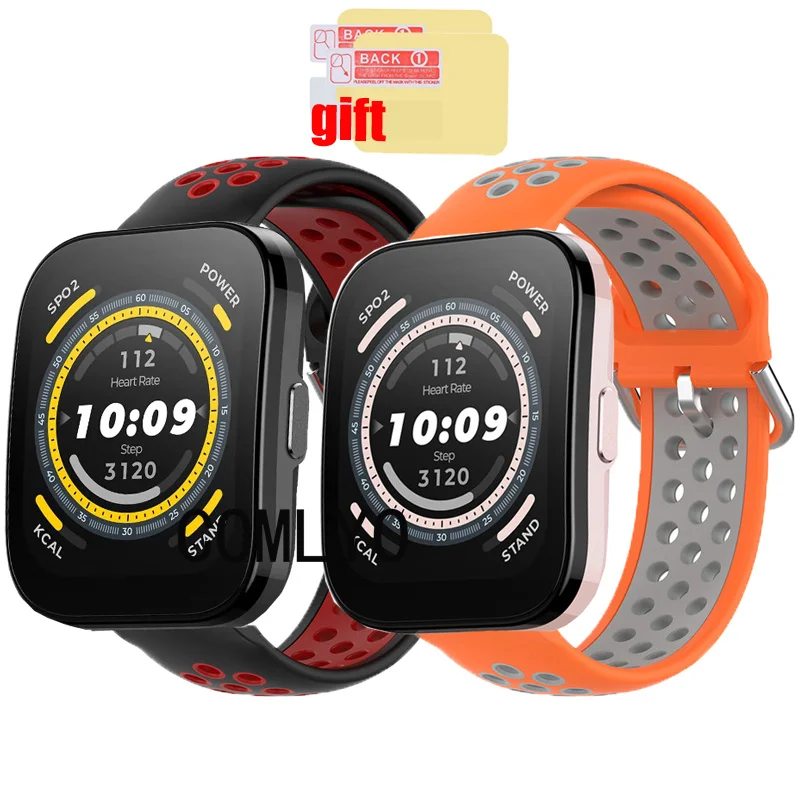 

Ремешок силиконовый дышащий для смарт-часов Amazfit Bip 5 bip5