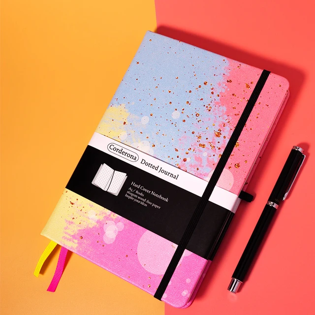 Carnet De Notes A5 160g/m2 Avec Poche Arrière, Agenda De Voyage, Carnet De  Notes À Puces Avec Poche Arrière - Ordinateurs Portables - AliExpress