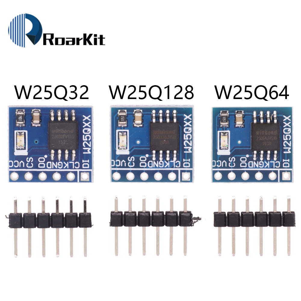 W25Q3232Mbit/W25Q6464Mbit/W25Q128128Mbit8MByteFLASHNorFlashStorageModuleSPIInterfaceBVFVModulForSTM32-AliExpress