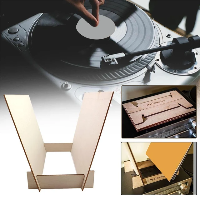 Vinyl Record Flip Rack Storage Display 