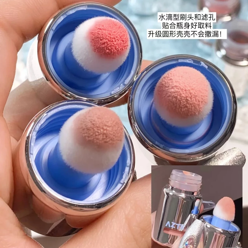 Liquid Blusher Blush Makeup Tanned Jello Color Powder Rendering Moisturizing Longlasting Beauty Cheek Face