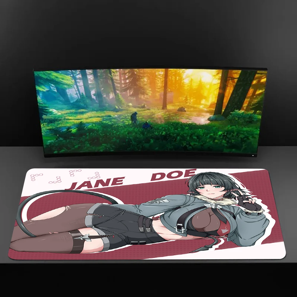Zenless Zone Zero Character Mouse Pad High Elastic Non-slip Bottom R18+ Gaming Computer Mouse Pad