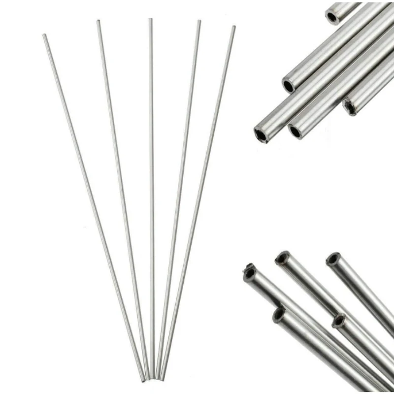 Stainless Steel Tube 1-10PCS 250/500mm Length 304 Seamless 0.3-8 mm * 0.1-12mm
