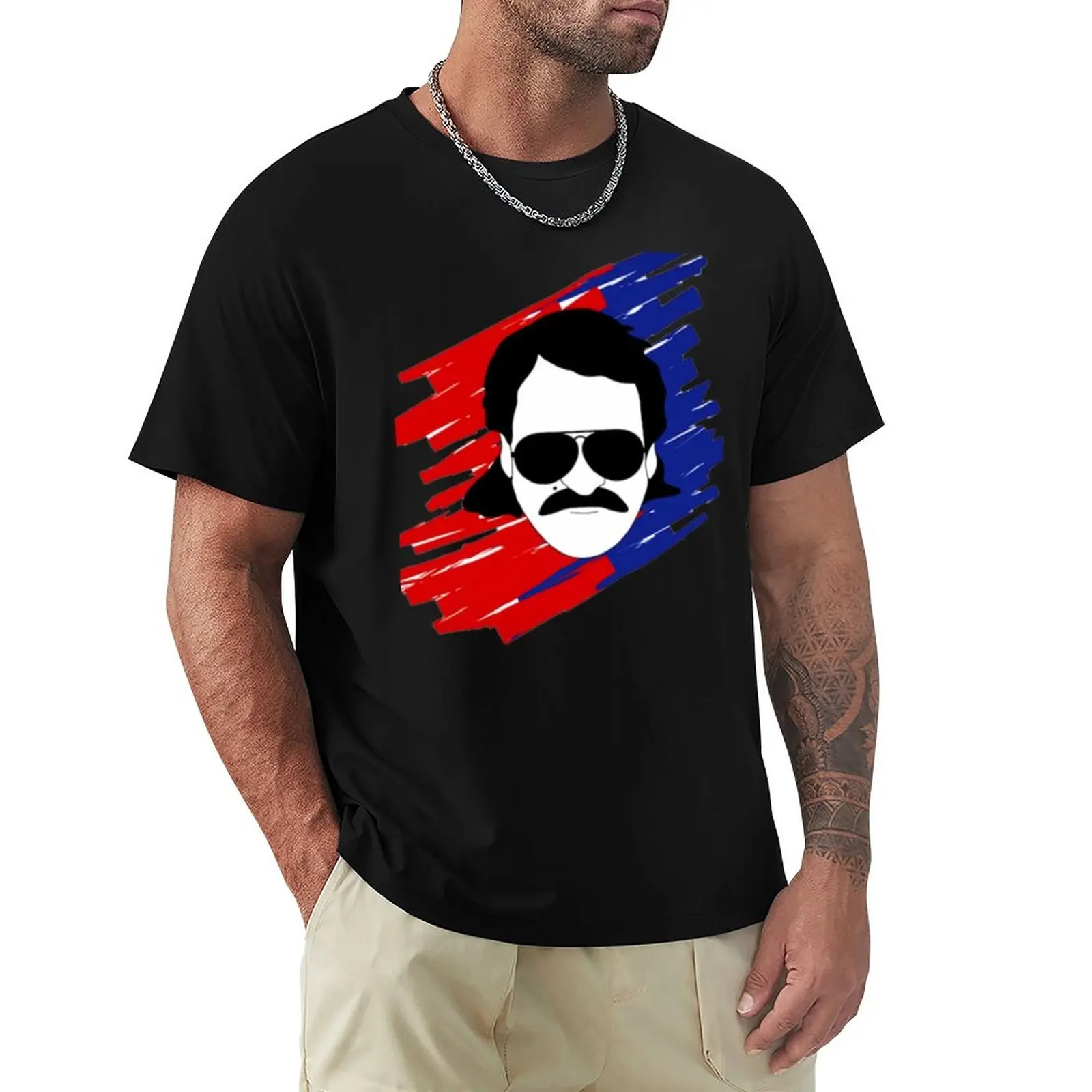 Ja Ne Mogu Drugo Nego Da Ga Volin T-Shirt Magliette Vuote Maglietta Nera Abbigliamento Uomo