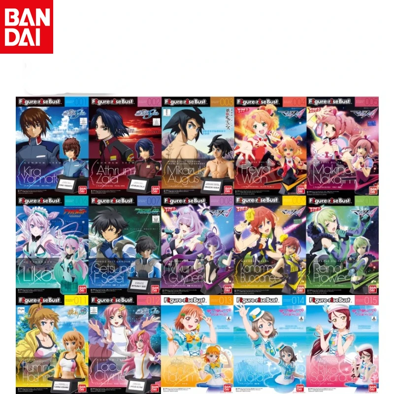 Bandai Gundam Busto A Vita Alta. Costruisci Fighter Fumina-Senpai Hoshino Fumina Character Busto Modello Assemblato Spot Genuino