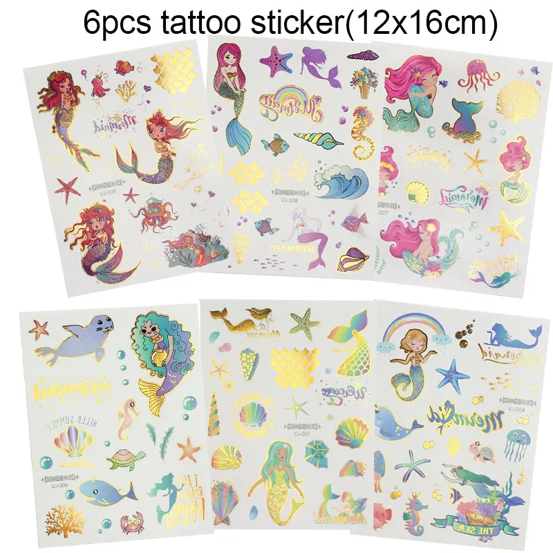6pcs Stickers B
