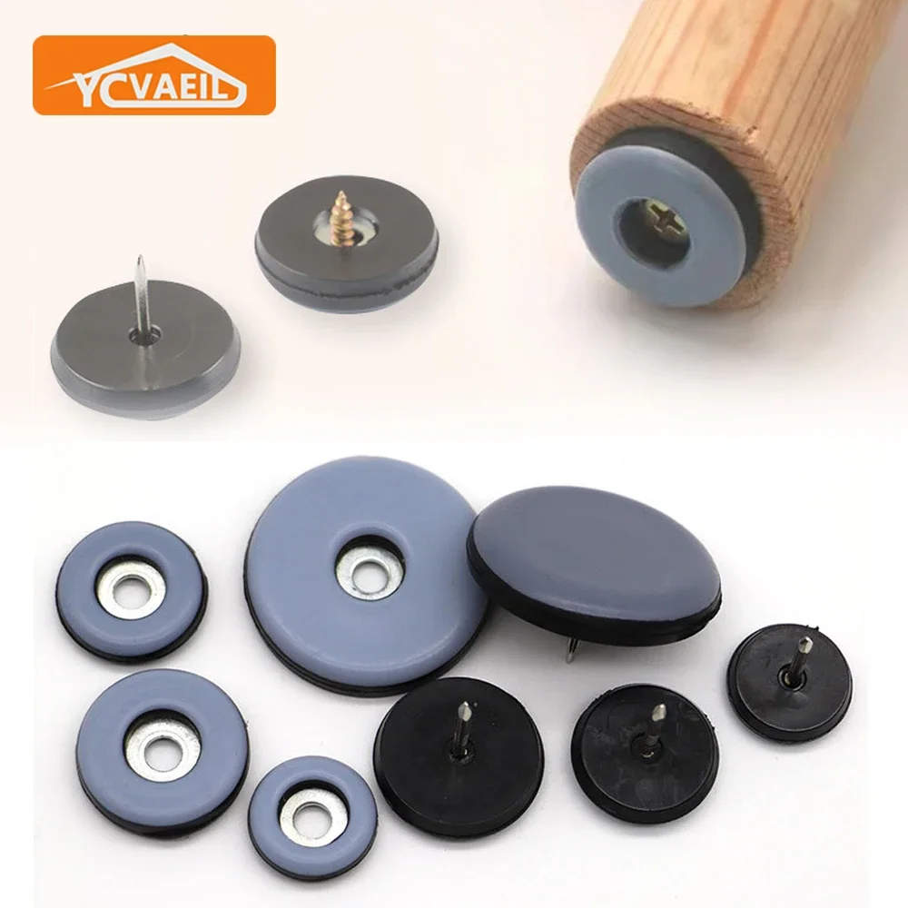 Furniture Leg Caps Furniture Gliders Furniture Foot Mats Chair Leg Protector Furniture Foot Protector Furniture Leg Pads Furniture Foot Pads Rubber Furniture Feet Pads Furniture Feet 8pcs 19/22/25mm Table Chair Legs Furniture Sliders Pads Cabinet Sofa Anti-abrasion Floor Protector Mats Furniture Hardware Chair Leg Caps