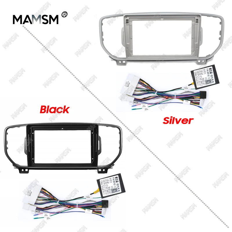 

MAMSM Car Frame Fascia Adapter Canbus Box Decoder For Kia Sportage KX5 2015-2018 Android Radio Dash Fitting Panel Kit