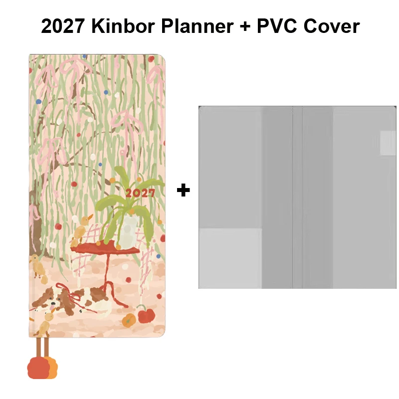 Kinbor 2026 Slim Portable Week Planner & Journal